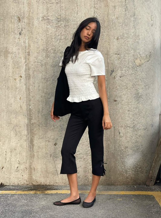 Mignonette Capri Pant Black