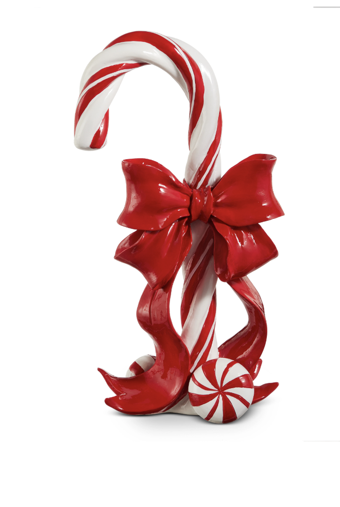 14" Red And White Candy Cane