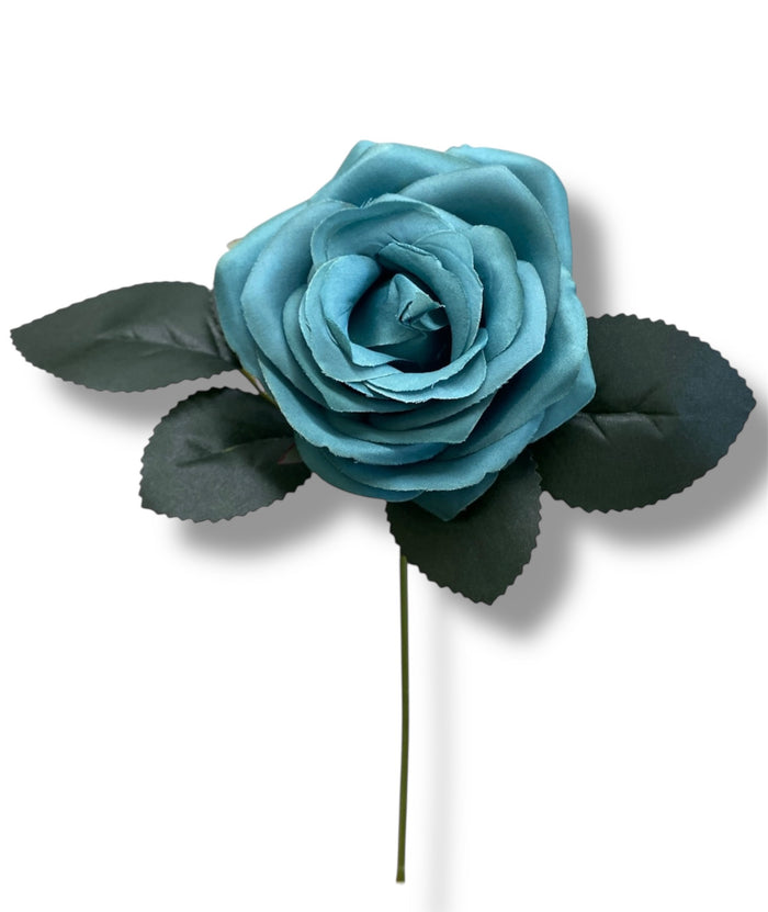 17.5'' Deluxe Rose Bush ( B1024N-#31 Teal ) AN10004