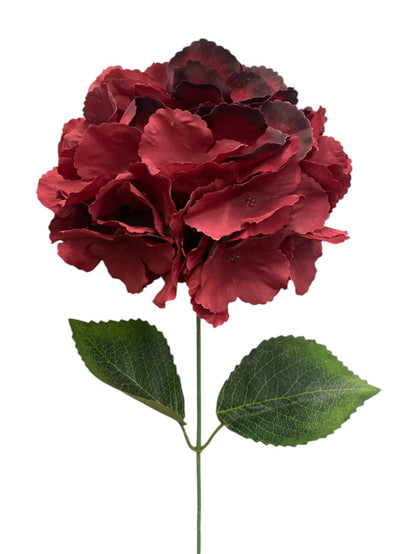 19'' Jumbo Hydrangea Bush ( INT510-45-#10 Burgundy )