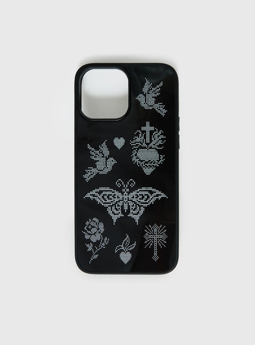 Enhancement iPhone Case Black