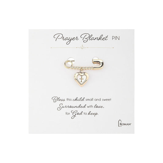 1"H Prayer Blanket Pin