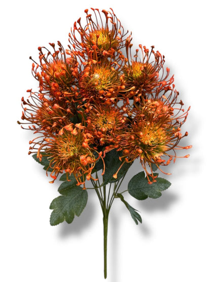 20'' Plastic Spider Mum Bush ( AR3543-OR )