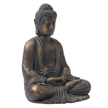 22.75"H MGO Meditating Buddha Statue