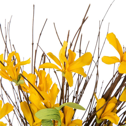 24"D Artificial Winter Jasmine Wreath