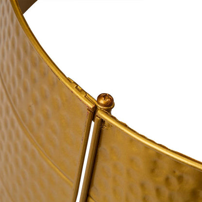 26"D Golden Hammer-harden Metal Tree Collar