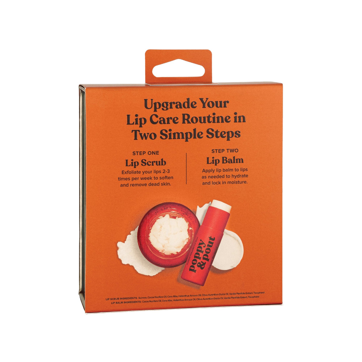POPPY & POUT - Lip Care Duo - Orange Blossom