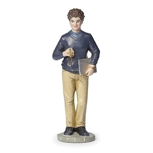 4" Saint Carlo Acutis figurine