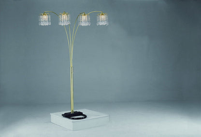 4893G ALL RAIN DROP ARC FLOOR LAMP