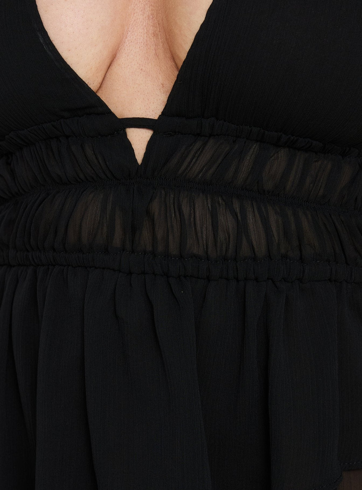 Lay It Halter Top Black