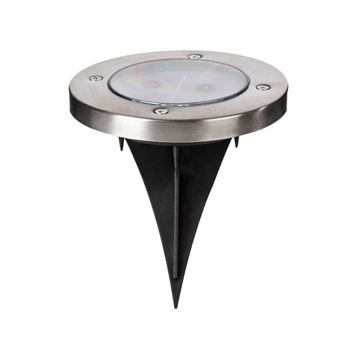5.25"H 6 Pack Solar Powered LED Pathway Ground Lights