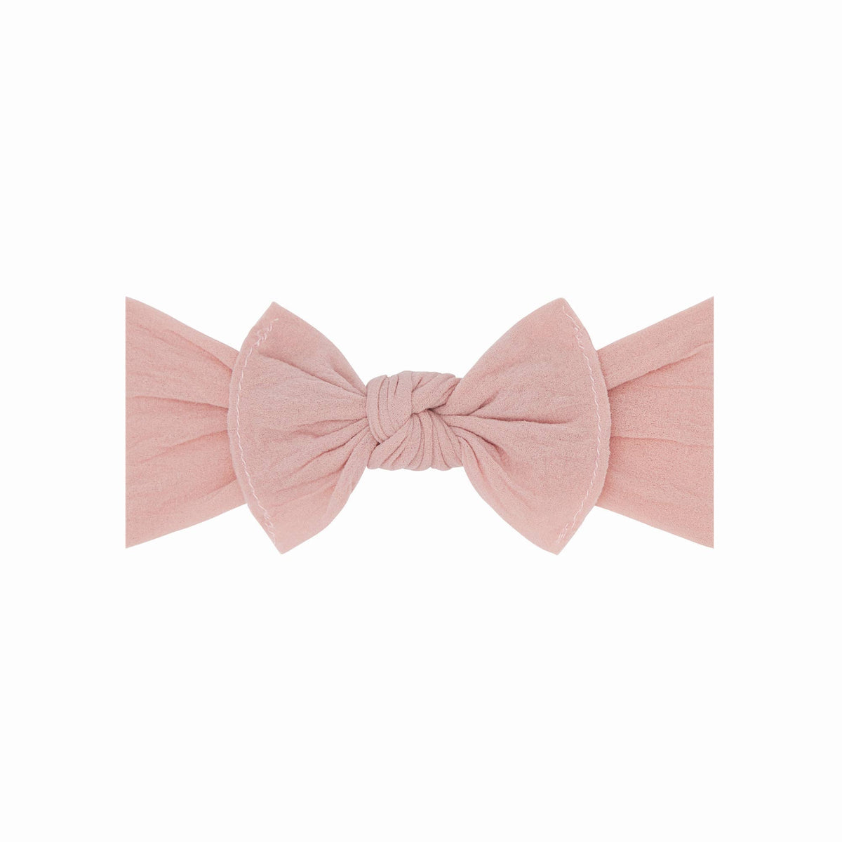 BABY BLING - Itty Bitty Knot Small Soft Nylon Bow Headband