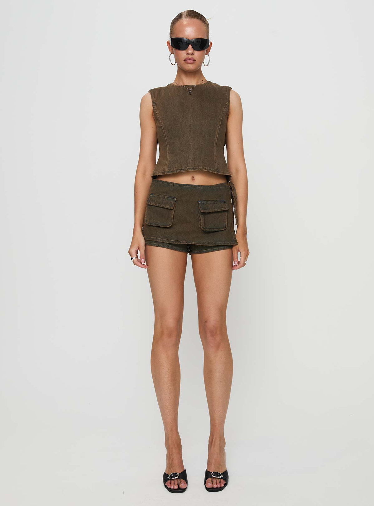 Countryside Skort Petrol