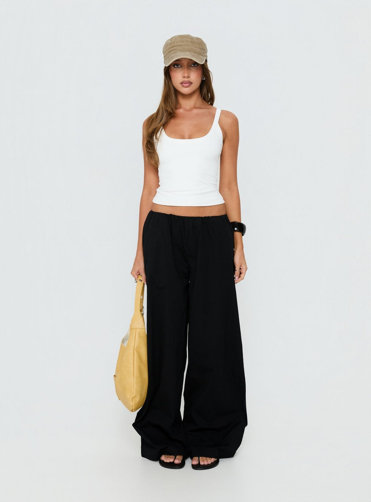 Lunea Concealed Waistband Pants Black