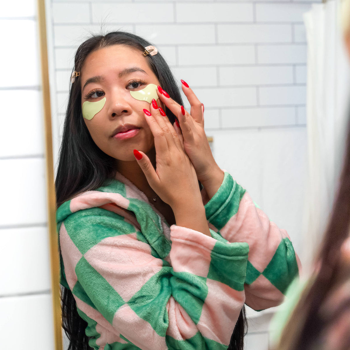ESW BEAUTY - Strawberry Matcha Latte Depuffing & Hydrating Eye Patches