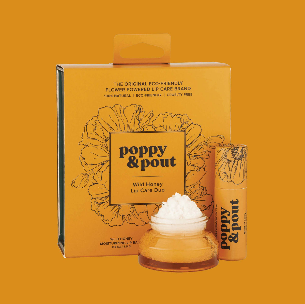 POPPY & POUT - Lip Care Duo - Wild Honey