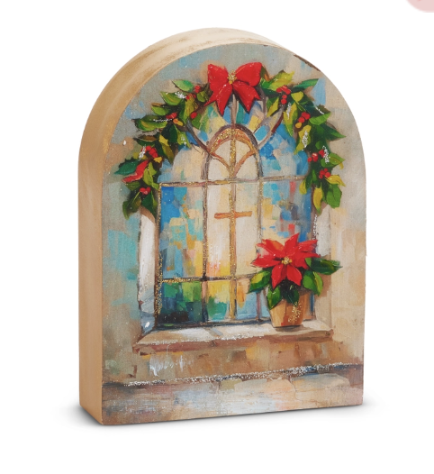 8.5" Hope Shines Through Wall Art