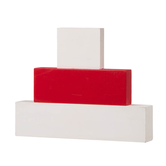 9.45"L Valentine's Wooden Block Table Decor