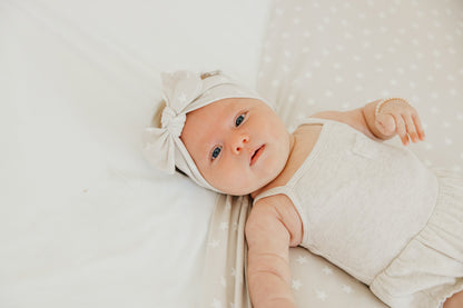 Knit Headband Bow - Twinkle