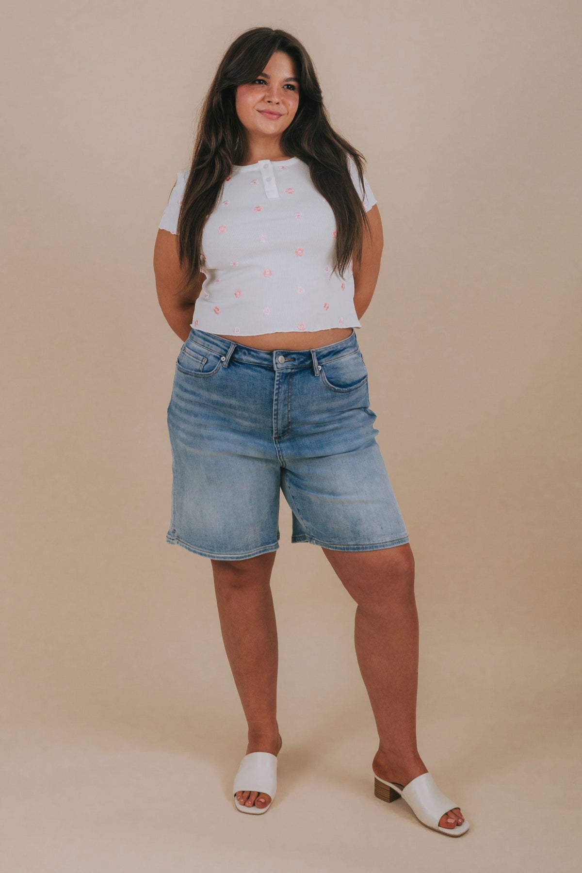 PLUS SIZE - The Wait Is Over Shorts