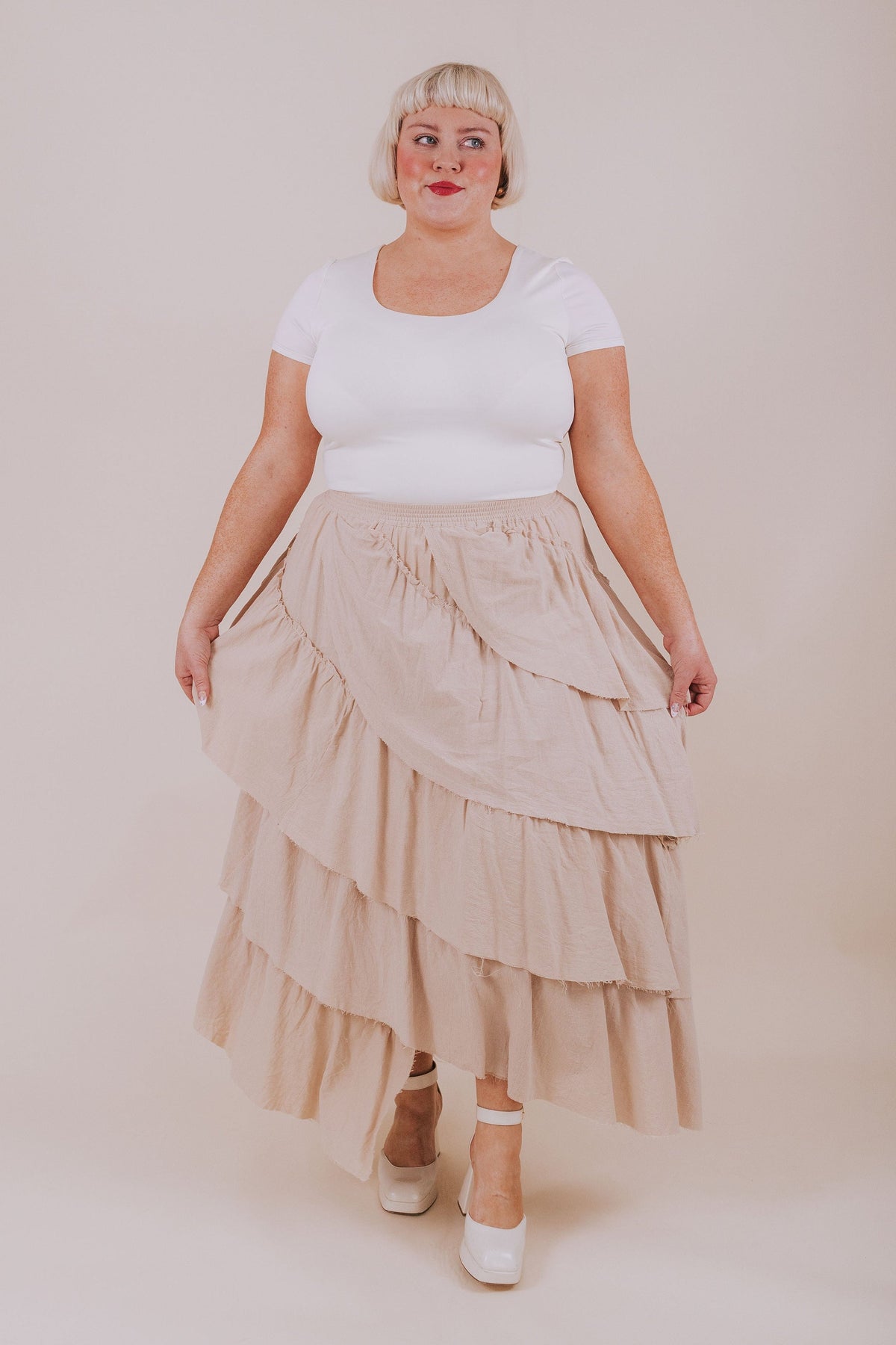 PLUS SIZE - Whimsical Voyage Skirt