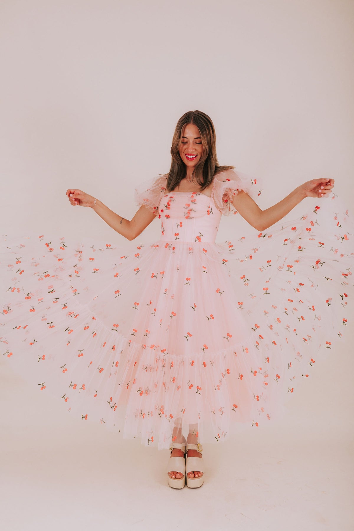EXCLUSIVE - Under The Cherry Tree Dress