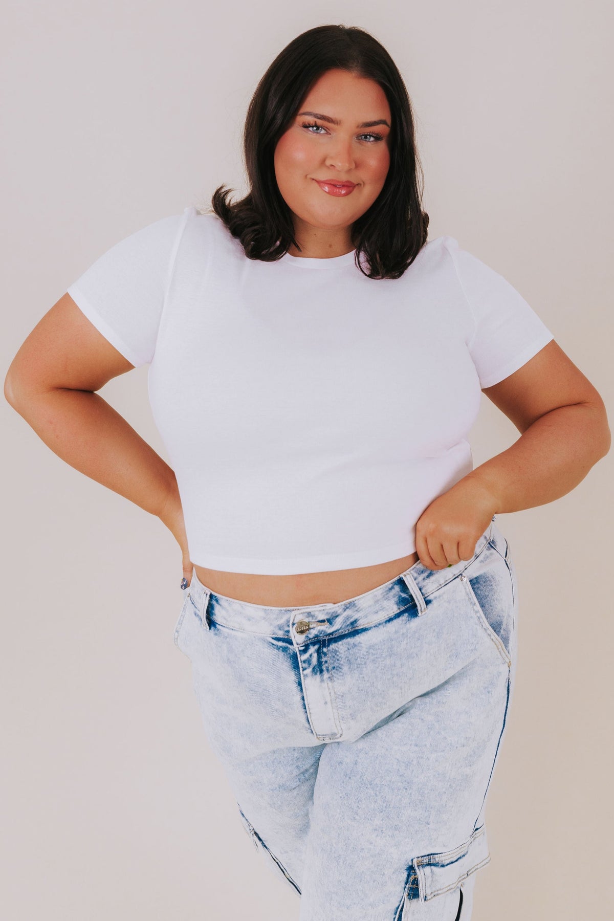 PLUS SIZE - Purity Tee