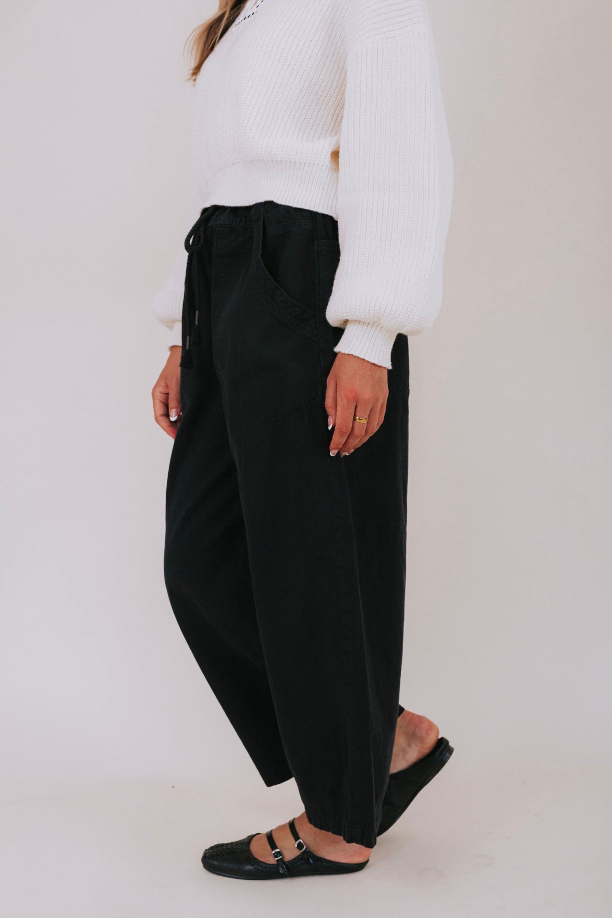 FREE PEOPLE - Easy Peasy Pull-On Jeans