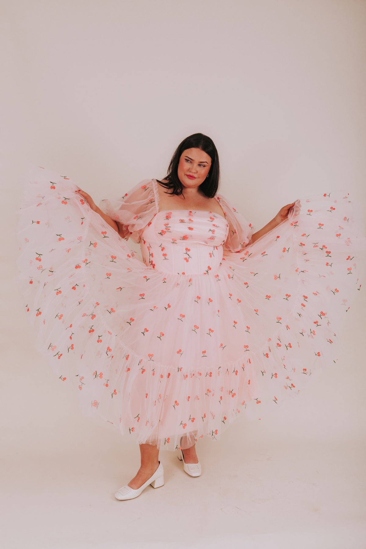 EXCLUSIVE - Under The Cherry Tree Dress