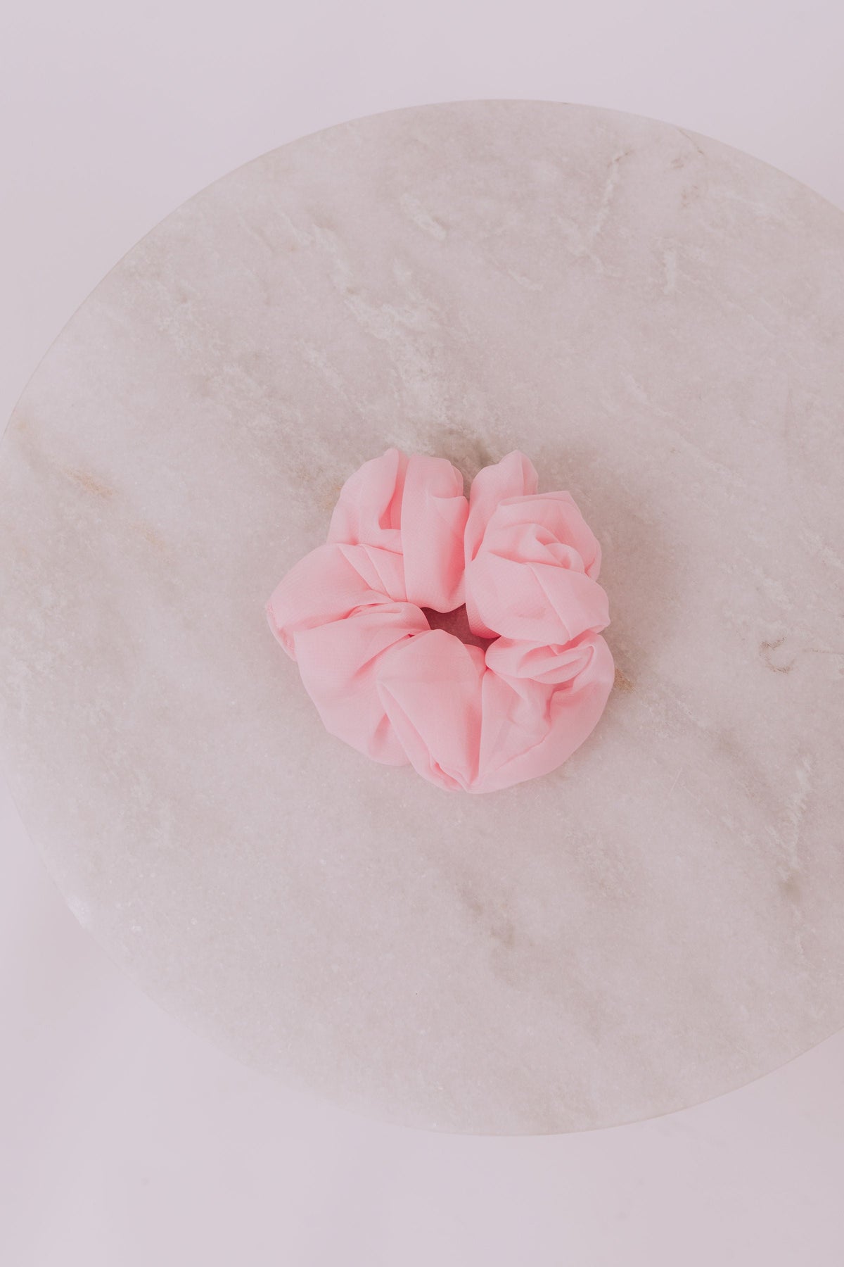 Pink On Wednesdays Scrunchie