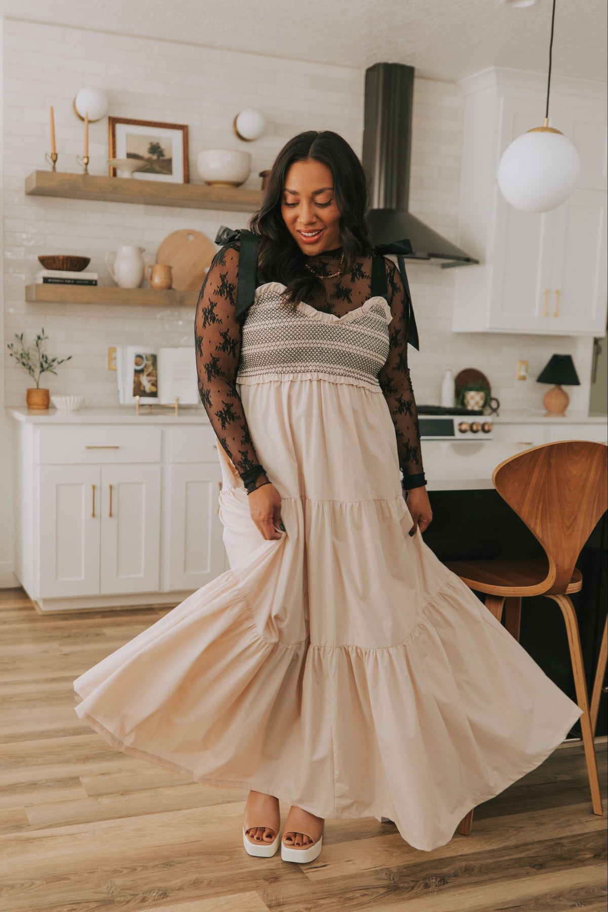PLUS SIZE - Nostalgic Nights Dress