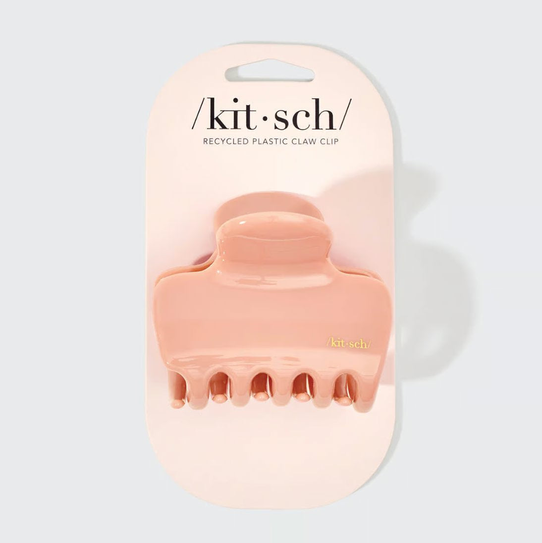KITSCH - Recycled Plastic Puffy Cloud Clip - Rosewood