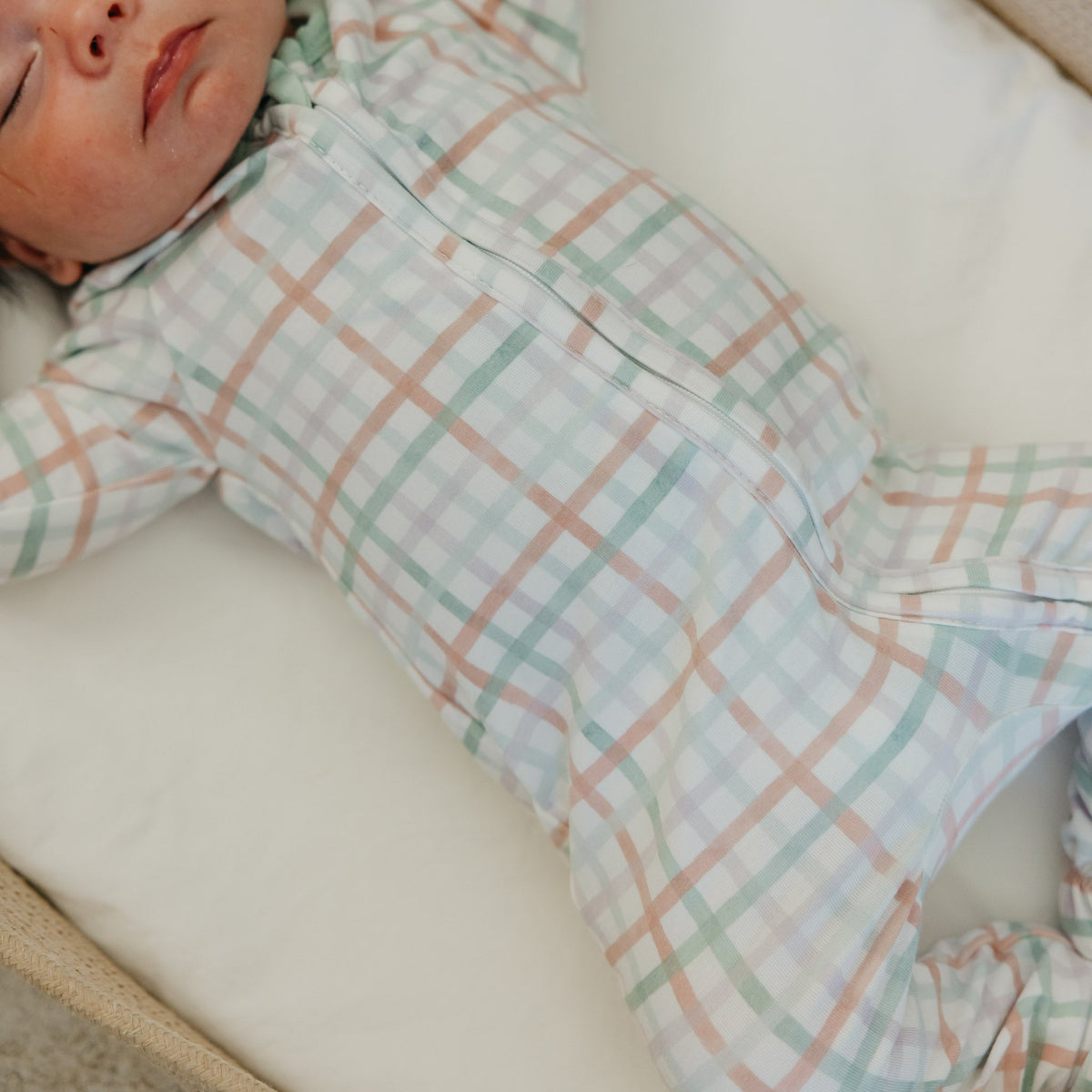 Zip-Up Footie Pajama - Madelyn