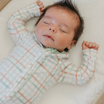 Zip-Up Footie Pajama - Madelyn
