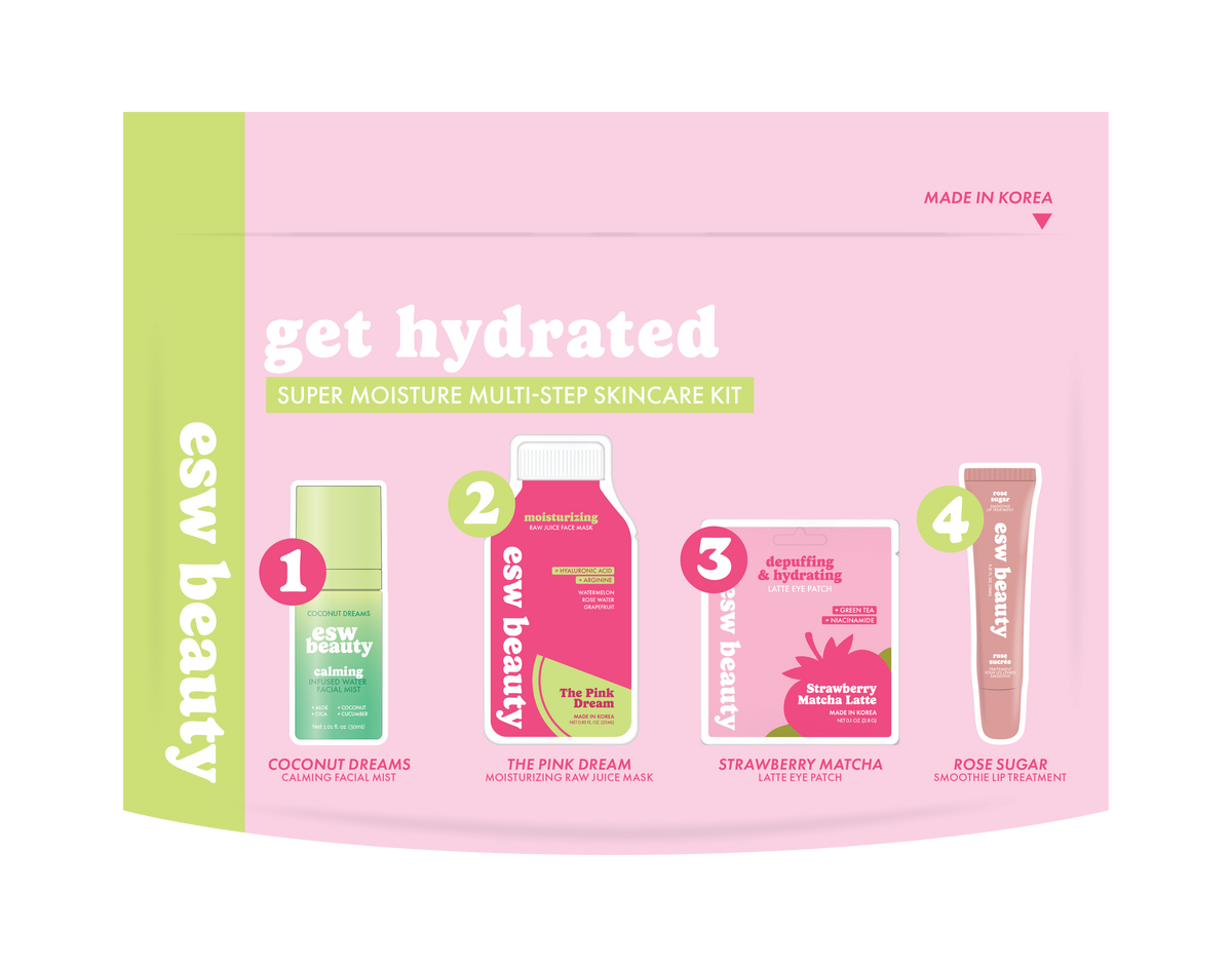 ESW BEAUTY - Get Hydrated Super Moisture Multi-Step Skin Kit