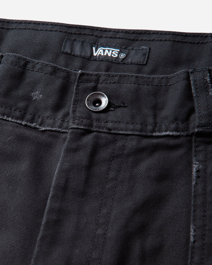 Vans Aod Distressed Double Knee Black Pants Casual VN000TTHBLK1
