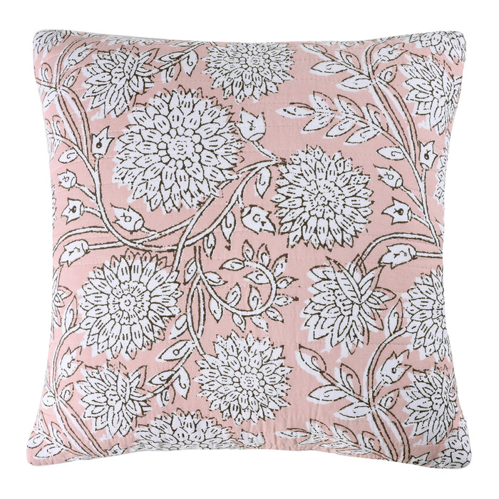 Adare Blush Quilted Pillow
