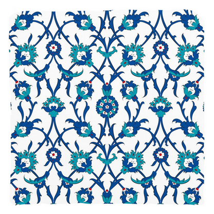 Amira Ottoman Cotton Pillows Blue Green