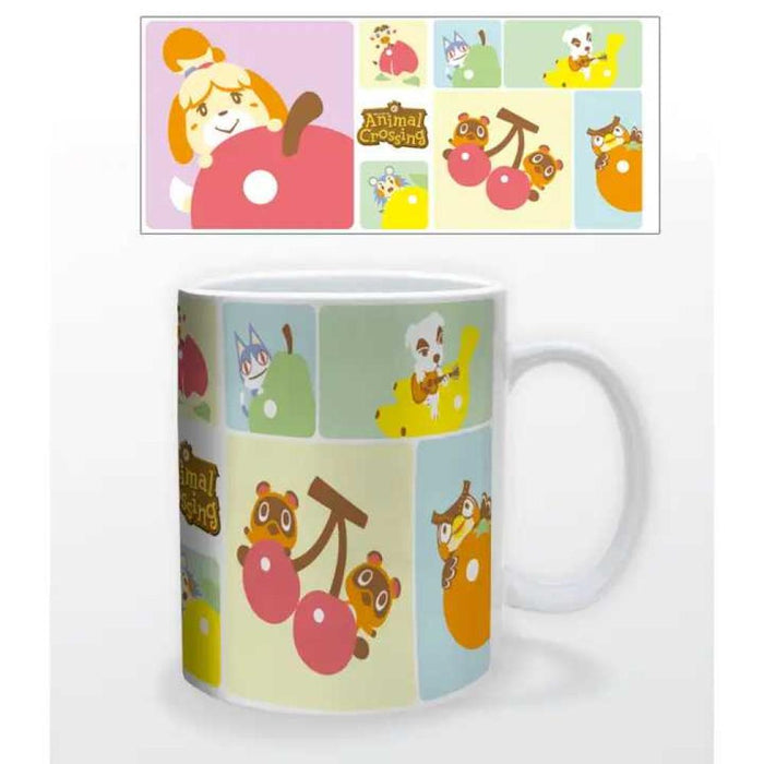 Animal Crossing Grid Ceramic Mug