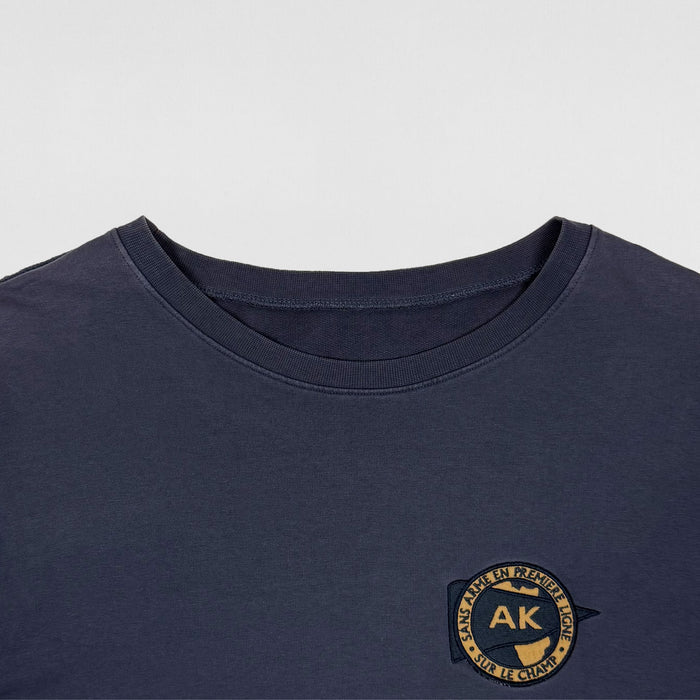 APC Kanye 2014 Inverted Patch Crewneck In Navy