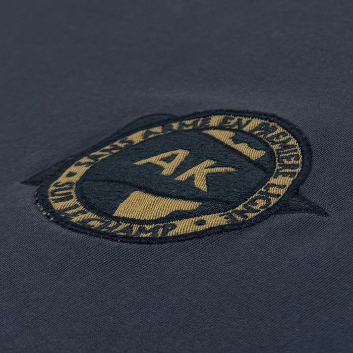 APC Kanye 2014 Inverted Patch Crewneck In Navy