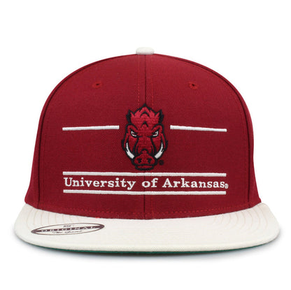 Arkansas Flat Brim Snapbacks