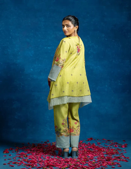 Baghira Appiqued Kurta set