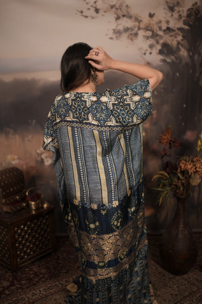 Banarasi Tulsi Kaftan