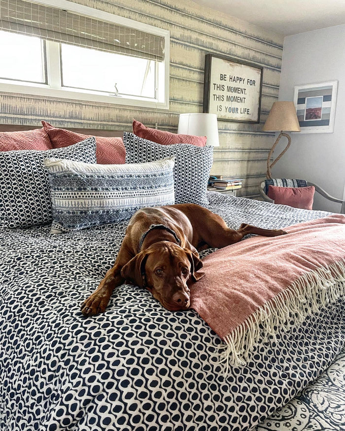 Bedding Tyler Indigo Quilted Shams