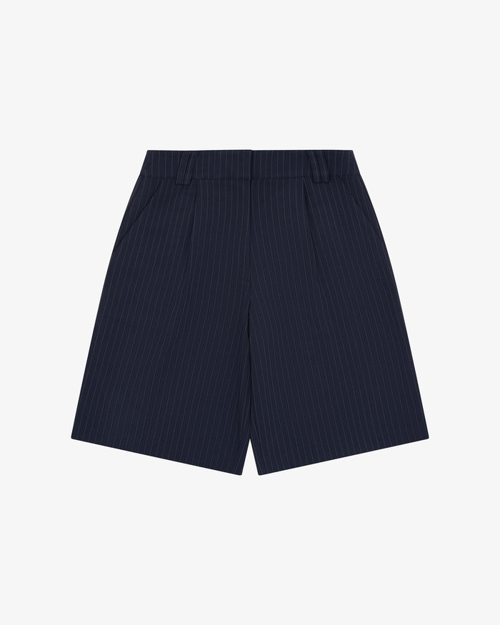 Bermuda Short - Ink Pinstripe