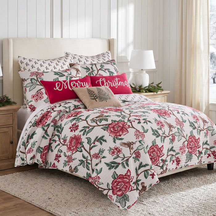 Berry Bloom Euro Sham Set of 2