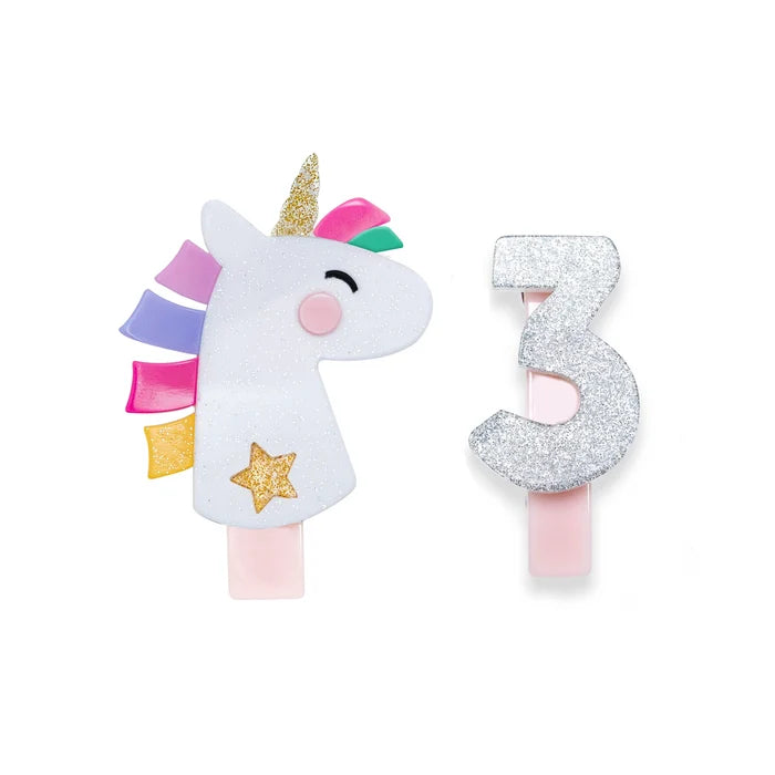 Birthday Alligator Clips