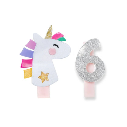 Birthday Alligator Clips