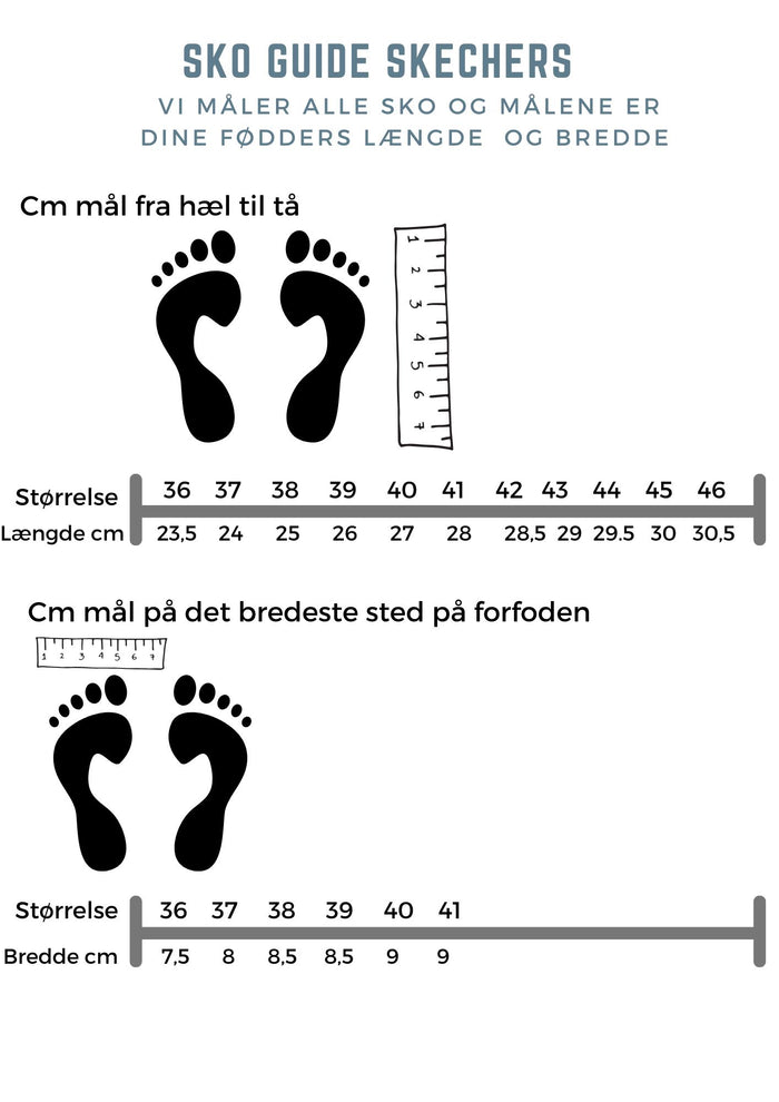 Blå Slip-ins från Skechers